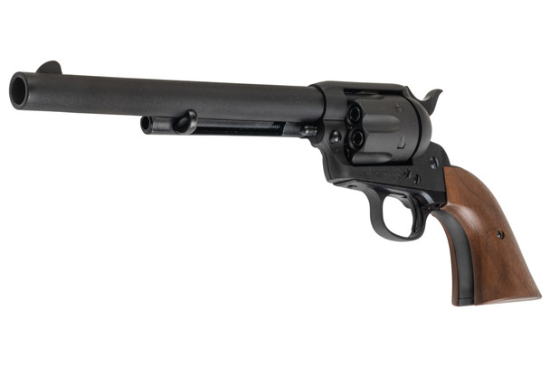 Marushin SAA .45 1st Gen. Late Cavalry Gas Revolver (7.5 inch, Black Heavy Weight w/ Wood Grip)