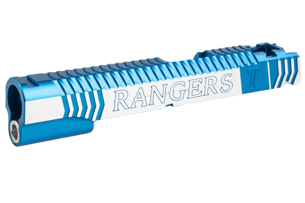 Gunsmith Bros Infinity Rangers Single Slide for Tokyo Marui Hi-Capa GBB Pistol - Blue 2 Tone