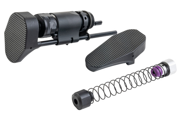 CYMA CGS Tokyo Marui MWS GBBR Airsoft 416C Style Retractable Stock - Black