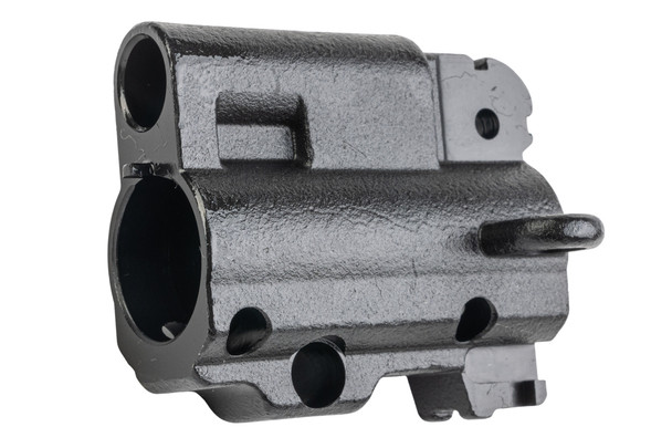 CYMA CGS Tokyo Marui MWS GBBR Airsoft 416D Style Steel Gas Block - Black