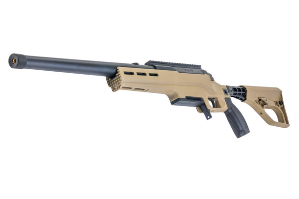 Silverback TAC 41 L Airsoft Bolt Action Rifle, Lite Chassis & Buffer Stock (Sport Version, FDE)