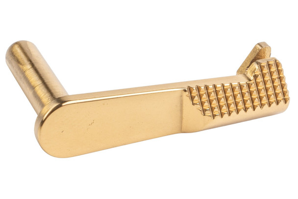 5KU Tokyo Marui Hi Capa GBB Slide Stop (Stainless Steel, Type 2, Gold)