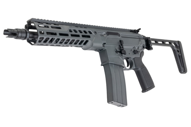 Salvo Precision MWS Spear LT CSAW 5.56 GBB Airsoft - 10.5 inch (No Marking) - GY (Stainless Steel Bolt)