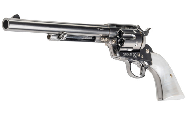 Marushin SAA 1st Gen.Late Cavalry Gas Revolver (Silver, Pearl Grip)