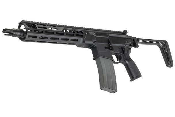 APFG MCX Spear LT Style SBR 11.5 inch GBB Airsoft Rifle - Black