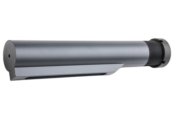Angry Gun Mil-Spec CNC 6 Position Buffer Tube for VFC / WE / GHK GBB Airsoft - Cerakote Grey