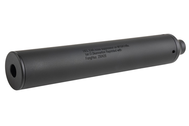 Maddog Customs Aluminium HEL E4A Dummy Suppresor (14mm CCW, Black)