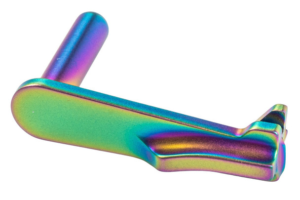 5KU Tokyo Marui Hi Capa Slide Stop (Type 6) - Rainbow (Stainless Steel)