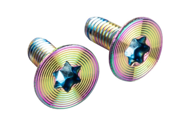 5KU KJ Shadow 2 / TS2 Airsoft Grip Screw (M3x8) - Rainbow