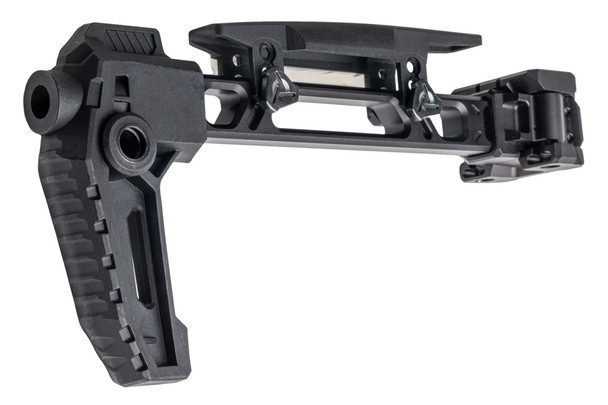 Maddog Customs Dual Folding Buttstock for M1913 M4 / AK Adapter (V3) - BK