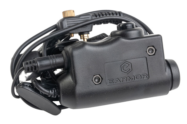 Earmor M52 Push-to-Talk w/ Thumb Button (TP-120) (MTP850 Plug)