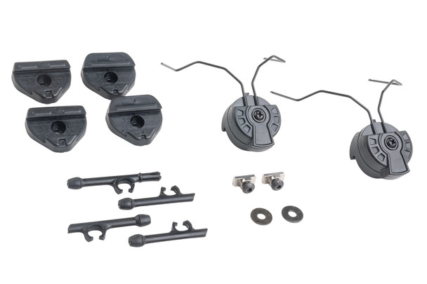 Earmor M13 Headset Adapter for MTEK M-Lok Style Helmet Rails (for Peltor)