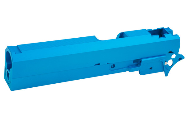 Dr. Black Tokyo Marui Hi Capa 5.1 GBB Slide & Frame Kit (Type CLEAN, Aluminum, Aqua)