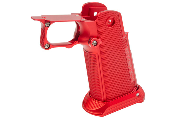 Dr. Black Tokyo Marui Hi Capa GBB Aluminum Grip (Type B, Red)