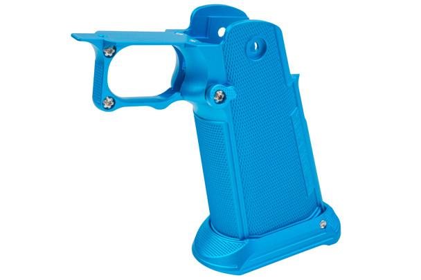 Dr. Black Tokyo Marui Hi Capa GBB Aluminum Grip (Type B, Aqua)