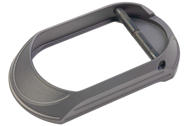 Dr. Black Tokyo Marui Hi Capa GBB Aluminum Magwell Type C (Polymer Grip / Dr.Black Aluminum Grip) - Grey