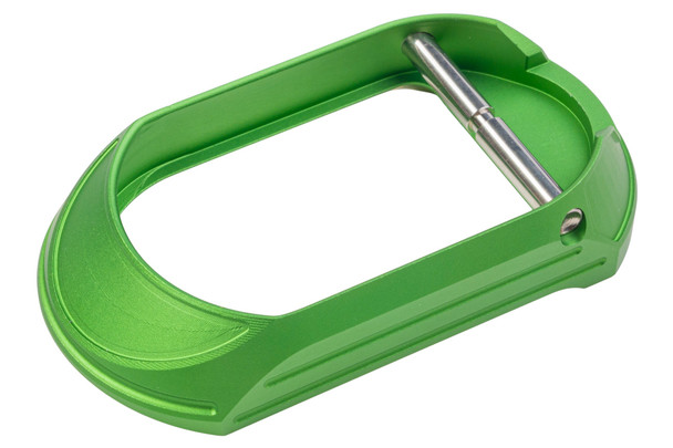 Dr. Black Tokyo Marui Hi Capa GBB Aluminum Magwell Type C (Polymer Grip / Dr.Black Aluminum Grip) - Green