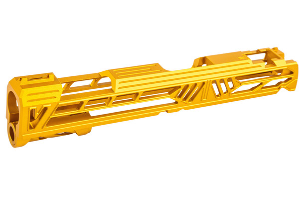 Dr. Black Tokyo Marui Hi Capa 5.1 GBB Slide (Type V w/ illuminated Front Sight, Aluminum, Gold)