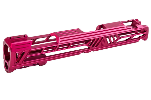 Dr. Black Tokyo Marui Hi Capa 5.1 GBB Slide (Type V w/ illuminated Front Sight, Aluminum, Magenta)