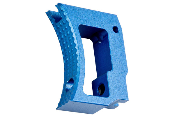 5KU Tokyo Marui Hi Capa GBB Aluminum Extra Long Curved Adjustable Trigger - Blue