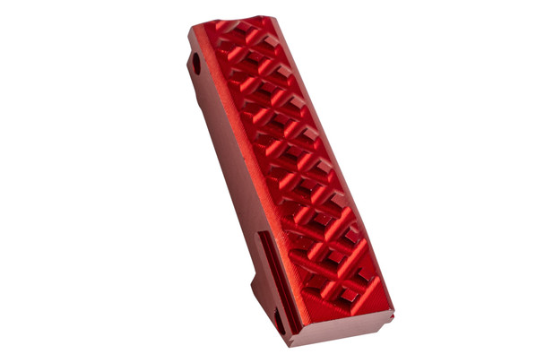 Revanchist Airsoft Spring Housing Type A for Hi Capa Aluminum Grip (Aluminum, Red)
