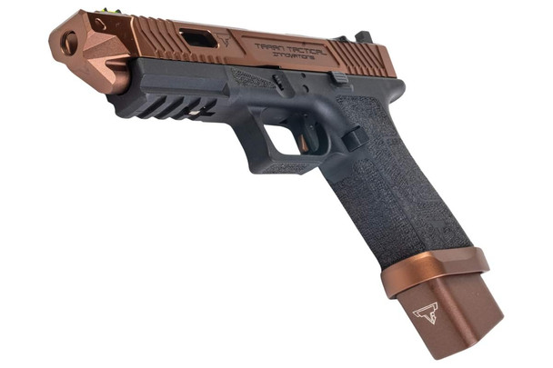 Army Armament TTI Ballerina G17 CNC GBB Airsoft Pistol - Bronze (Licensed by EMG)