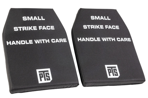 PTS SAPI Dummy Plates (Front and Back) - Small (Black)