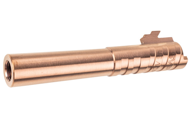 5KU Tokyo Marui Hi Capa 4.3 GBB Infinity SVP Stainless Steel Outer Barrel (.45ACP Marking) - Brown