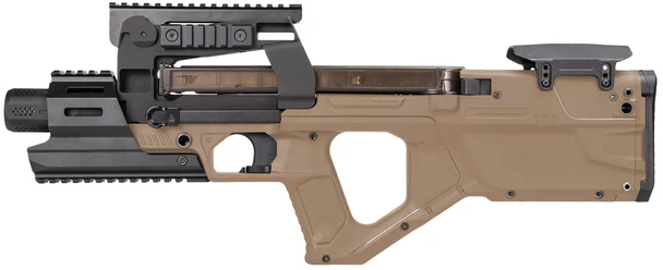 EMG SI P90 Airsoft AEG Rifle (Short Version) w/ Upgrade Gearbox & Eshooter ETU - DE (by King Arms)