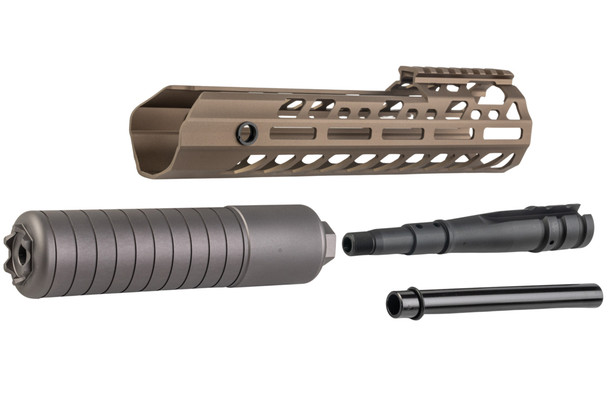 Airsoft Artisan MCX Legacy SUR300 Rail Handguard Set (10 inch, DE)