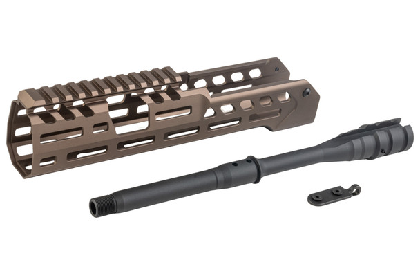 Airsoft Artisan MCX Virtus AEG Spear M-LOK Handguard Rail (10 inch, DE)