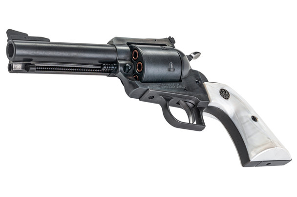 Marushin Super Blackhawk Gas Revolver (4.62inch, White Pearl Grip, X Cartridge Series) - Excellent HW