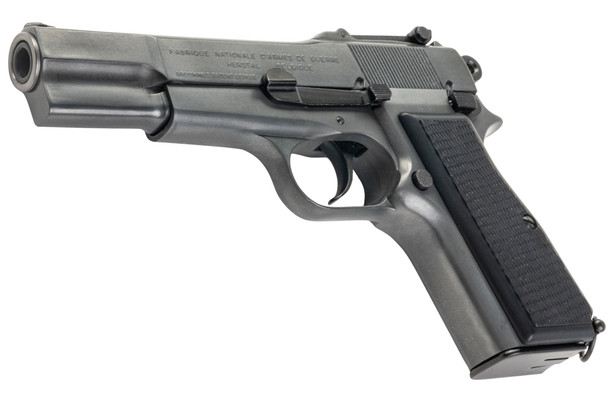 Marushin Browning Hi-Power Military Model Gun - Excellent Heavy Weight