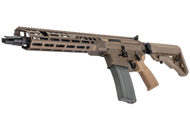 APFG MCX Spear LT Style 13.1 inch Carbine GBB Airsoft Rifle - Tan