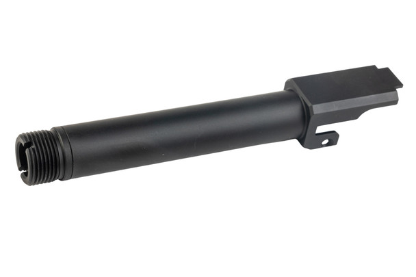 Nine Ball Non-Recoil 2-Way Outer Barrel w/ 14mm CCW Adapter for Tokyo Marui G19 Gen5 MOS GBB - Black
