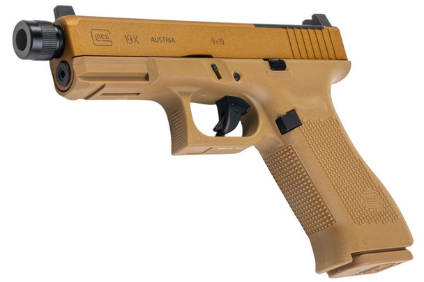 Umarex Glock 19x MOS GBB Airsoft Pistol (CNC Steel Version) - by SRC
