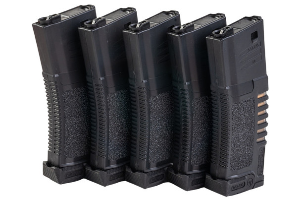 ARES Amoeba M4 Magazine (300 rounds Airsoft AEG Magazine) - Black (5pcs /box)