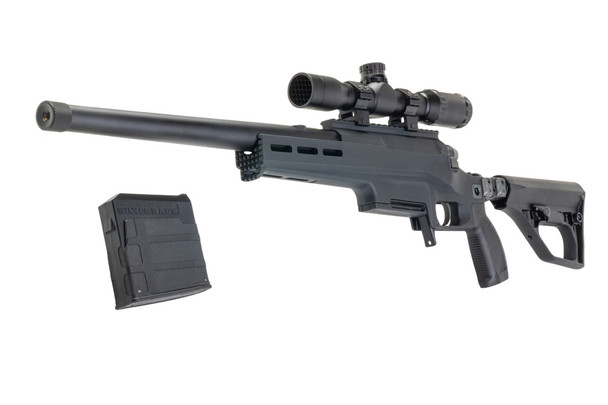 RWC Silverback TAC 41 L Bolt Action Rifle, Lite Chassis & Buffer Stock (BK) (Mission Ready Package)
