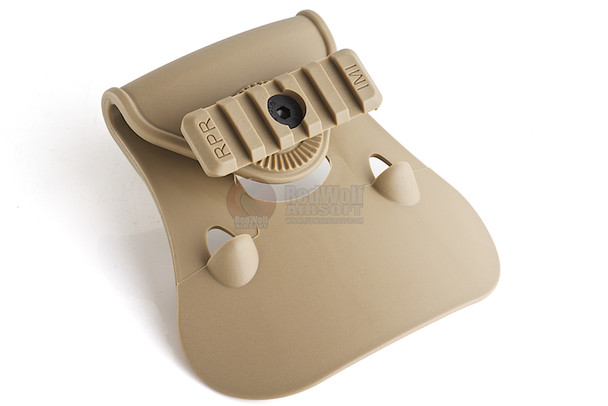 IMI Defense ROTO 1913 5 NOTCH Picatinny Rail - TAN