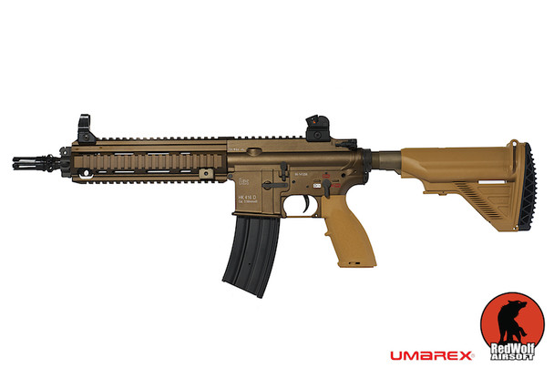 Umarex HK416 10.5 inch V2 AEG Airsoft Rifle (TAN) (by VFC)