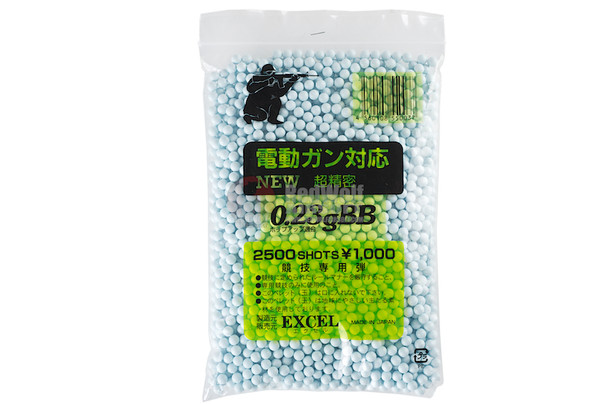 Excel 6mm Airsoft BBs (0.23g, 2500rds)