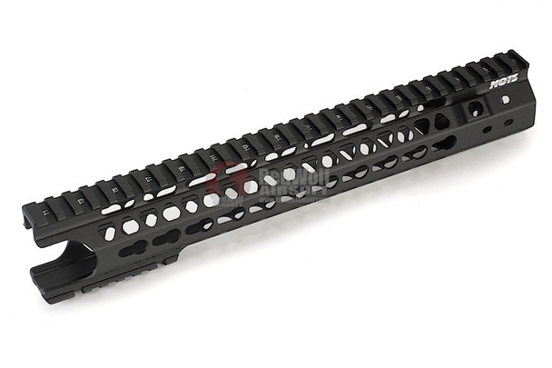 G&P GBB MOTS 12.5 inch Keymod (Wire Cutter Design) for G&P GBB Metal Body & WA M4A1 Series - BK