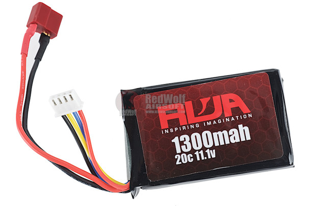 RWA Airsoft Lipo Battery PEQ 11.1V 1300mAh (20C, Deans)
