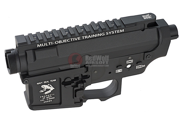 G&P MOTS Taper Metal Receiver for Tokyo Marui M4 / M16 Series & G&P F.R.S Series (Black)