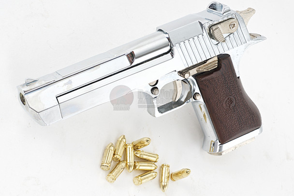 Blackcat Airsoft 1/2 Scale Mini Model Gun Desert Eagle (Shell Ejection) - Silver