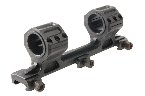 Blackcat Airsoft 25/30mm GE Big Dual Scope Mount - Black