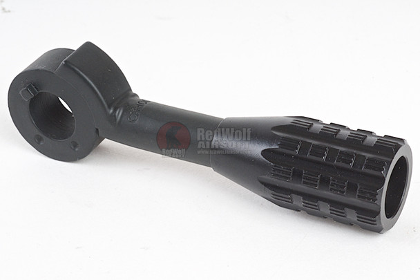 ARES Striker Cocking Handle (Zine Alloy CNC, Type 3) - Matt Gray