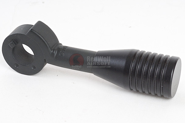ARES Striker Cocking Handle (Zine Alloy CNC, Type 4) - Matt Gray