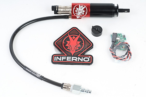 Wolverine Airsoft HPA Systems GEN 2 INFERNO M4 Cylinder with SPARTAN Edition Electronics (No Lipo) for Version 2 M4 Gearbox