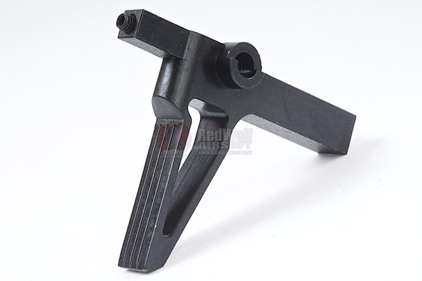 G&P GBB Stainless Steel Flat Trigger for WA M4A1 Series / G&P GBB M4A1 Series Metal Body - Black